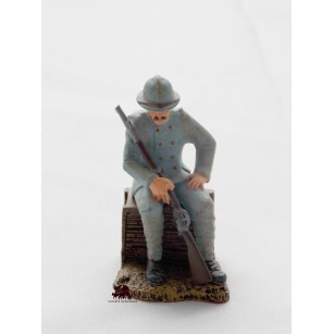 Figurina Atlas pelosi delle truppe coloniali del 1918