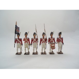 Coffret CBG Mignot 6 Grenadiers britanniques au pas