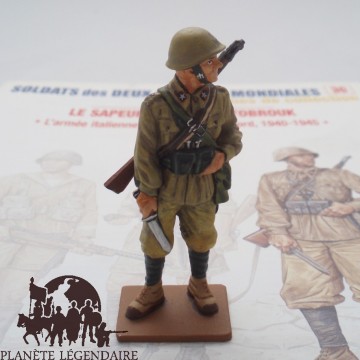 Figur Del Prado Sapper italienischen Tobruk 1942