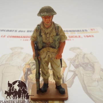 Figurine Del Prado Commando Anglais Sicile