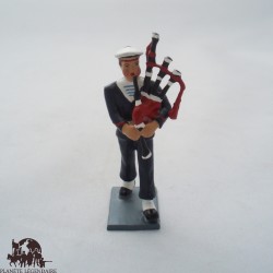 Figurine CBG Mignot Biniou Bagad Lann Bihoué Hiver