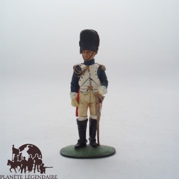 Figurine Del Prado Officier Cavalerie Garde 1809-14