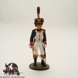 Figurina Del Prado Ufficiale di Fanteria Hunter Giovane Guardia 1810