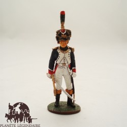 Figurine Del Prado Infantry Officer Hunter Young Guard 1810
