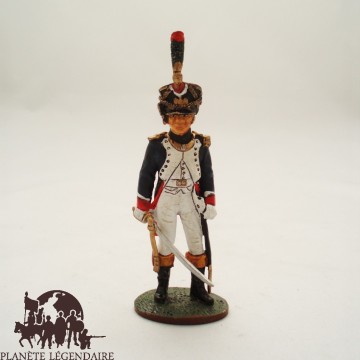 Figurine Del Prado Oficial de Infantería Cazador Joven Guardia 1810