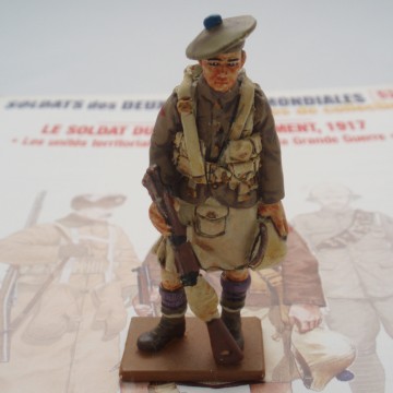Figura del soldato scozzese del Prado reggimento 1917