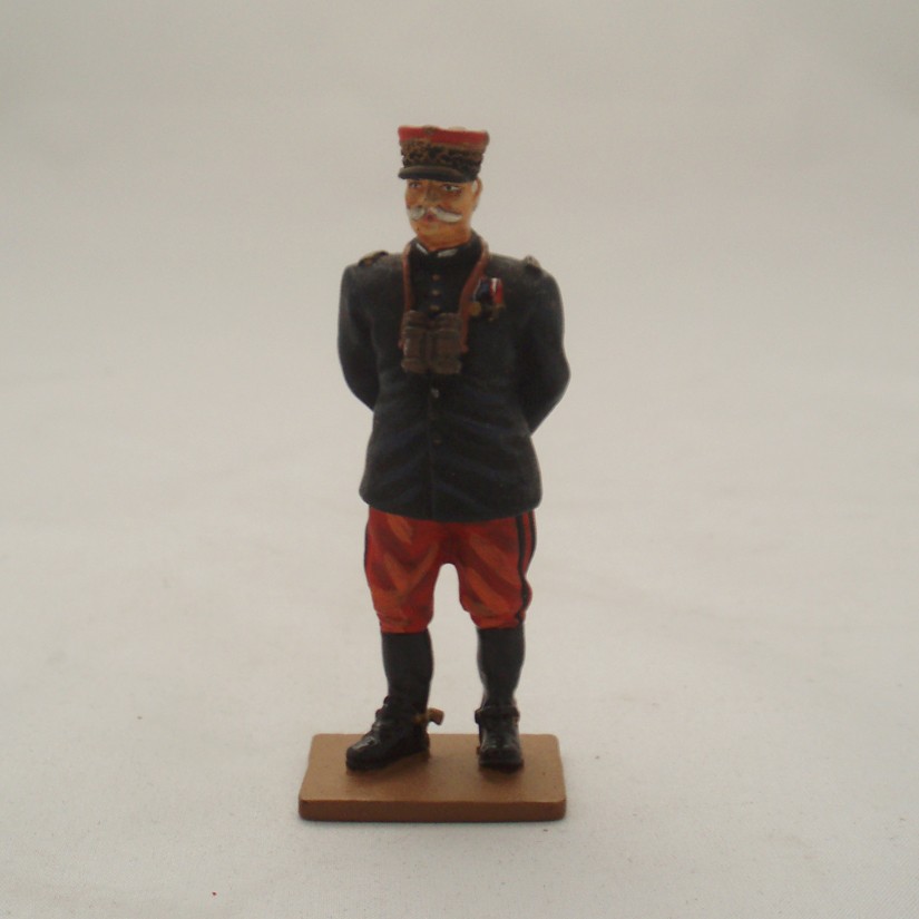Del Prado SOL064 French General Joseph Joffre 1914 WWI  Lead Toy Soldier 
