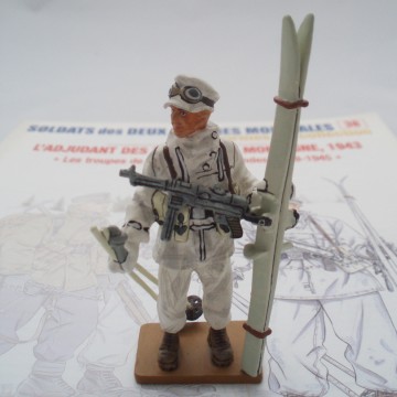 Figurine Del Prado Adjudant Troupes de Montagne Allemande 1943