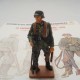 Estatuilla del alemán Blitzkrieg 1939 corporal del Prado