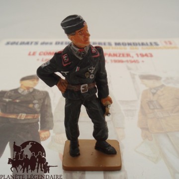 Del Prado Commander Division Panzer 1943 German figurine
