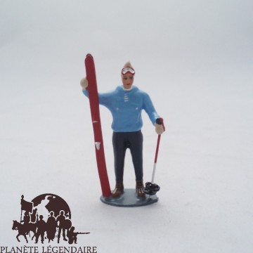 CBG Mignot skier figurine