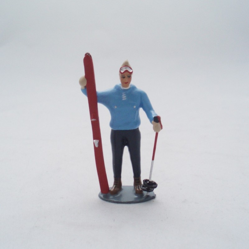 CBG Mignot Skifahrer Figur CBG Mignot Skifahrer Figur
