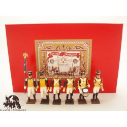 Schrank Luxus 6 Figuren CBG Mignot Legion der Weichsel