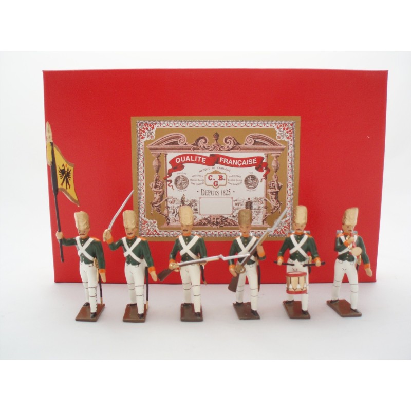 Toy Soldier CBG Mignot Grenadiers Russians soldiers walking Toy Soldier CBG Mignot Grenadiers Russians soldiers walking