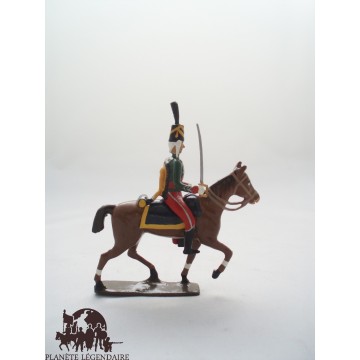 Figurine CBG Mignot Augereau horseback riding Guide