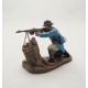 Atlas Miniature Shooter con ametralladora Chauchat 1918