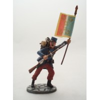 Figurine Fantassin Porte Drapeau Fantassin Août 1914