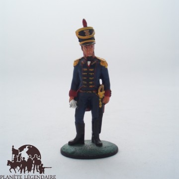 Figurine Del Prado Capitaine Artillerie à Pied Espagne 1812