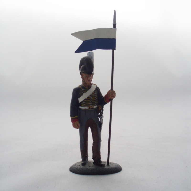 Figure Del Prado Cavalier Artillery Rise G.-B. 1814