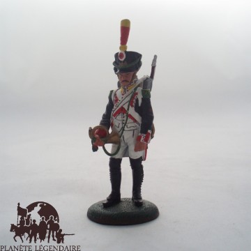 Figurine Del Prado Bugle Infanterie Ligne France 1809