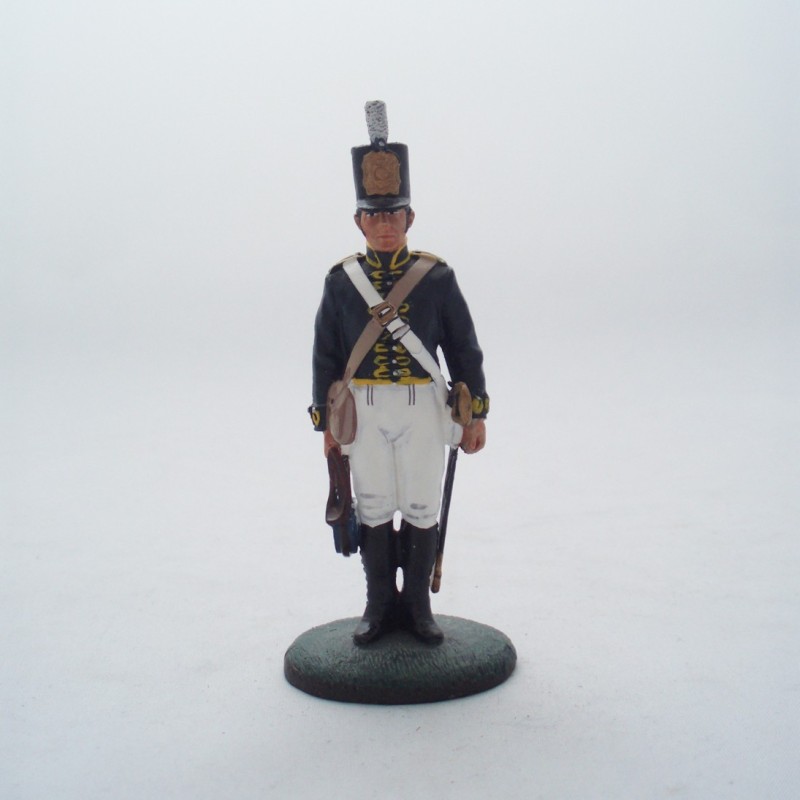 Figura de ejército británico artífice 1809 del Prado