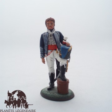 Figurine Del Prado Officier de Hussards 1814 G.-B.