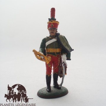 Figurine Del Prado Trompette Hussard Autriche 1805