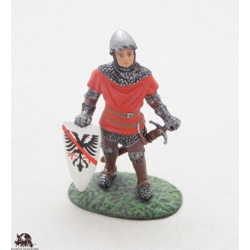 Figurine Altaya Bertrand du Guesclin XIVe siècle