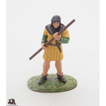 Homme à pied écossais Sous blister Lead soldier Figurine du Moyen-âge ALTAYA 