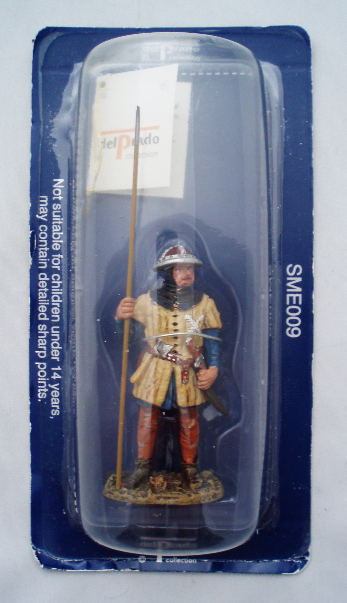 Figurine Del Prado Middle Ages Scottish Lancer Bannockburn Soldier