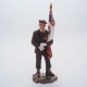 Figurine Hachette Lieutenant Drapeau 13e DBLE 1945