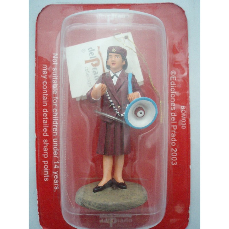 Figurine Del Prado Pompier Agent de Prevention Japon 2000 Figurine Del Prado Pompier Agent de Prevention Japon 2000