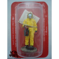 Figure Del Prado Firefighter Dress Chemical Protection Germany 1996