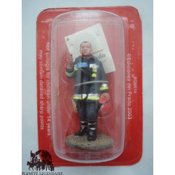 Del Prado firefighter fire Barcelona Spain 2002 dress figurine
