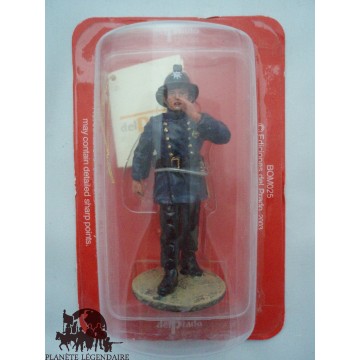 Figurine Del Prado firefighter outfit fire London, 1934