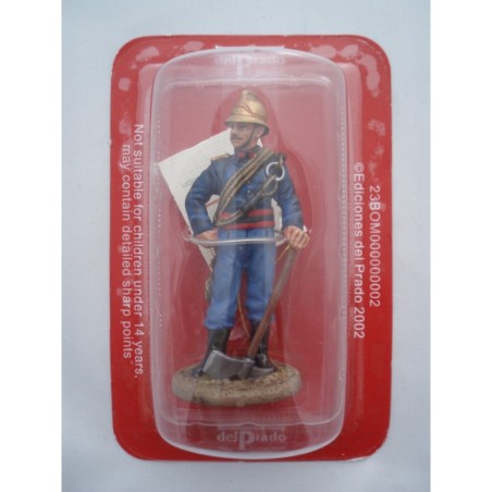 Pompier Paris Tenue de Feu 1885