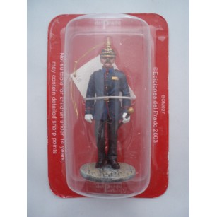 Pompier Tenue de Sortie Allemagne XIXe siecle