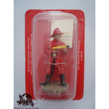 Estatuilla Del holding de bombero de Prado de intervención Bolivia 1995