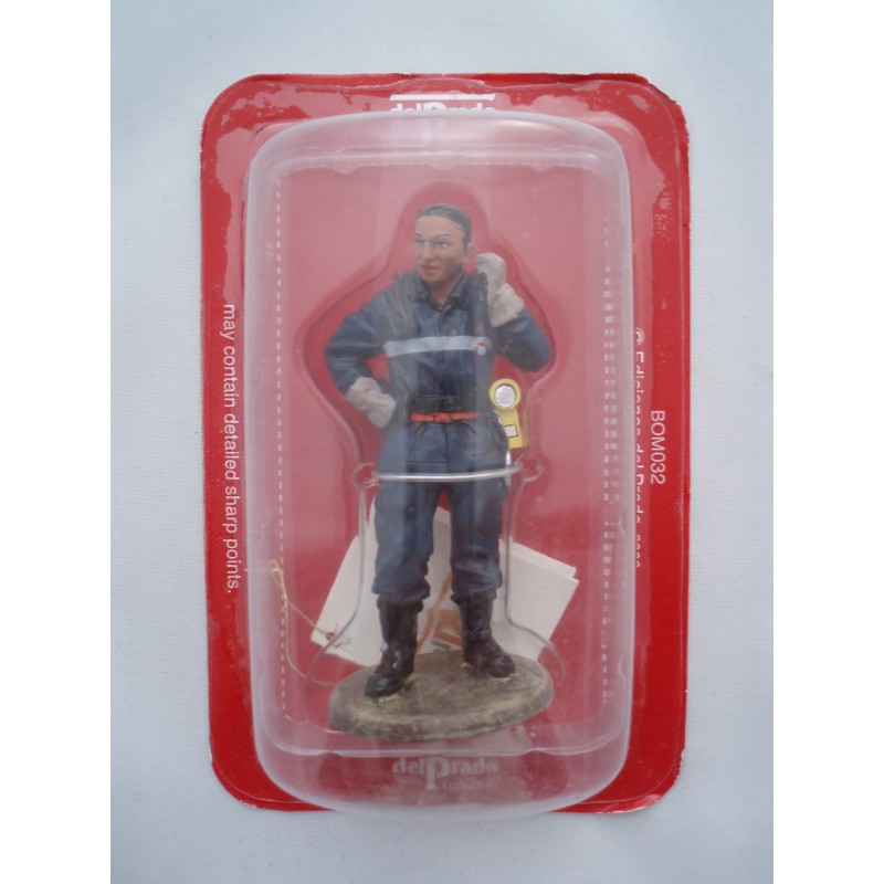 Estatuilla Del Prado celebración de bombero de salida España 2003