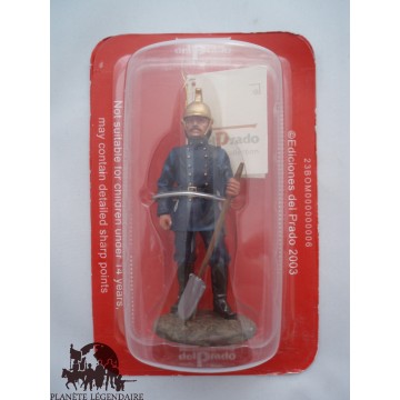 Del Prado firefighter English 1890 figurine