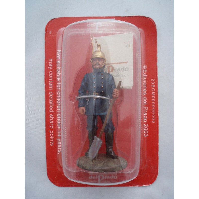 Figurine Del Prado Pompier Anglais 1890
