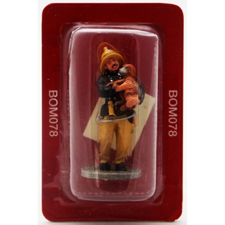 Figurine Del Prado Pompier Tenue de Feu Londres G.-B. 1987