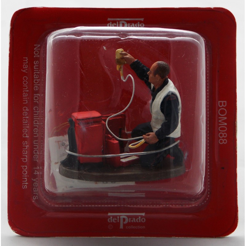 Figurine di vestito del Prado pompiere infermiere lavoro Francia 2003 Figurine di vestito del Prado pompiere infermiere lavoro Francia 2003