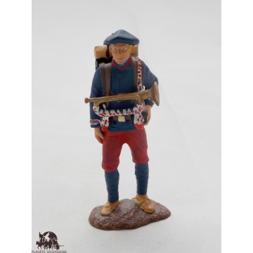 Figurine Atlas infantryman of 1914 alpine infantry