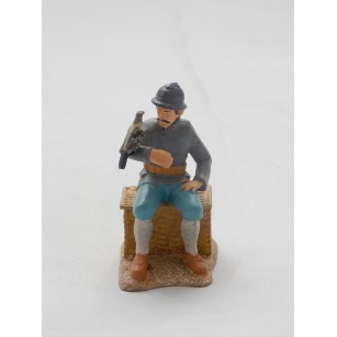 Figurine Atlas infantryman of 1914 alpine infantry