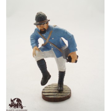 Figurine Atlas gunner pointer of the barrel of 75