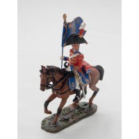 Figurine Del Prado Porte Drapeau Royale G.-B. 1815