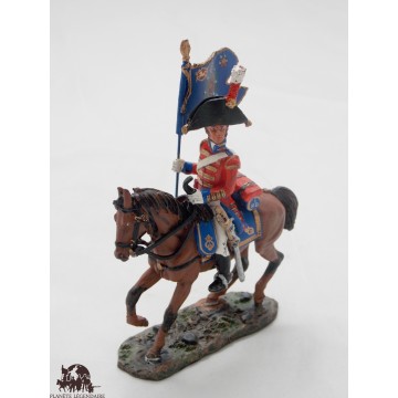 Figurine Del Prado Porte Drapeau Royale G.-B. 1815