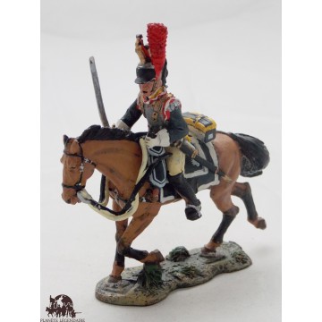 Figurine Del Prado Officier de cuirassiers France 1809