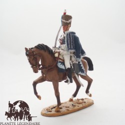 Del Prado Hussar Light Cavalry Figurine GB 1813